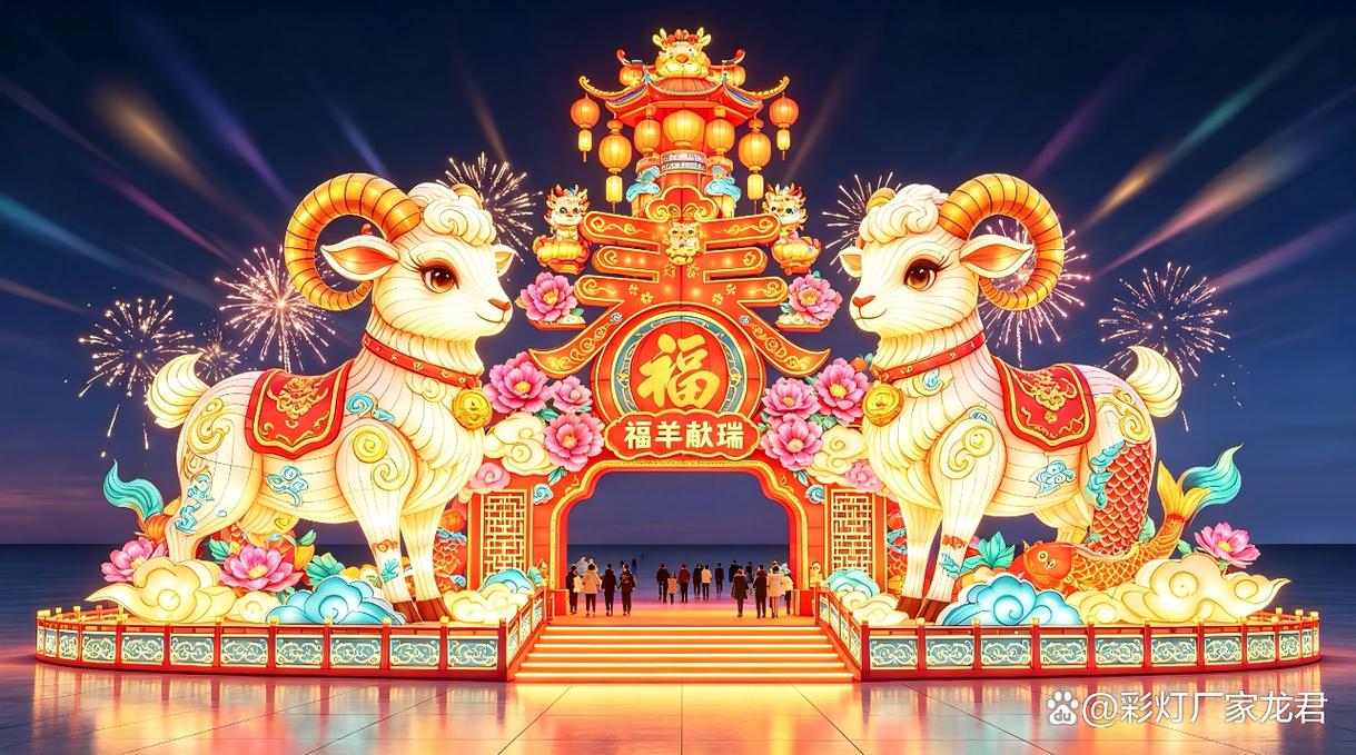 锦州彩灯花灯设计制作公司怎么选?动态灯组最考验工程能力