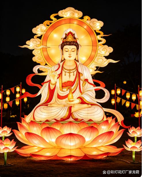 扬州城市彩灯 传统工艺 鱼跃龙门造型 祥龙灯影,灵凤栖光,瑞兽灯塑
